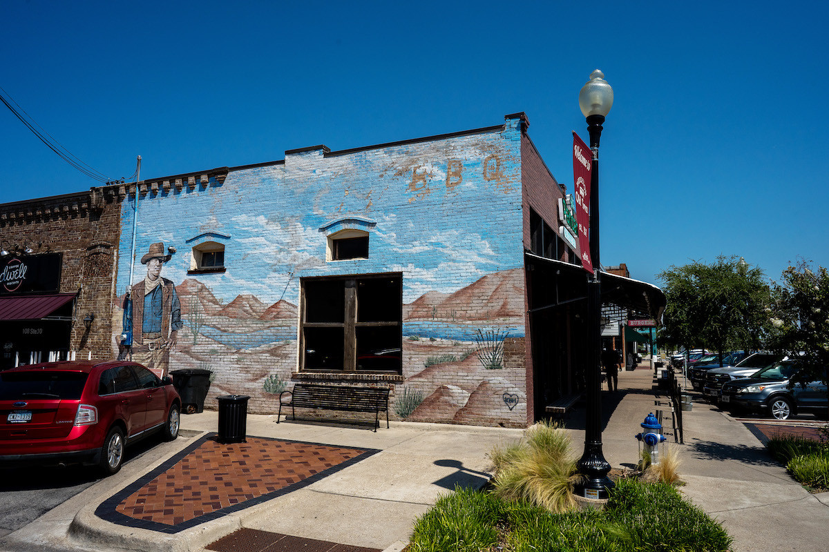 Burleson Texas cityscape
